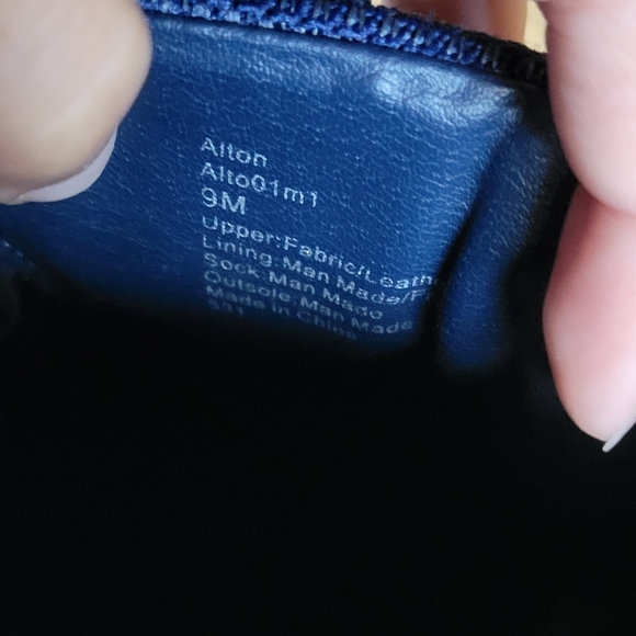 Steve Madden Blue Fabric & Leather Shoes - Picture 5 of 5